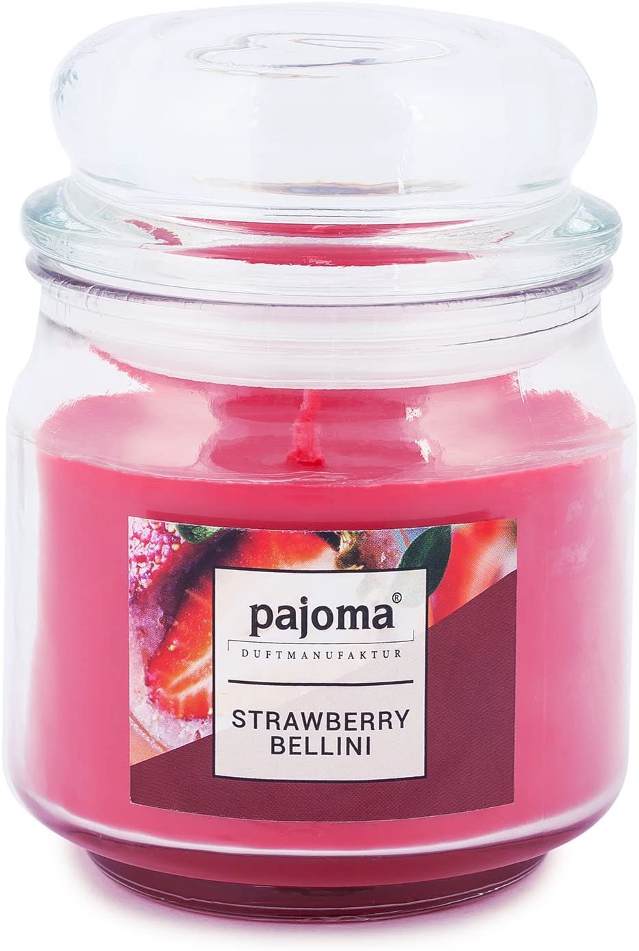 Pajoma Scented Candle "Strawberry Bellini" Sweet Edition In Candy Jar, 248 