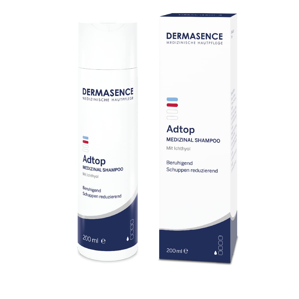 DERMASENCE Adtop Medical Shampoo - for a relaxed scalp without itching and 