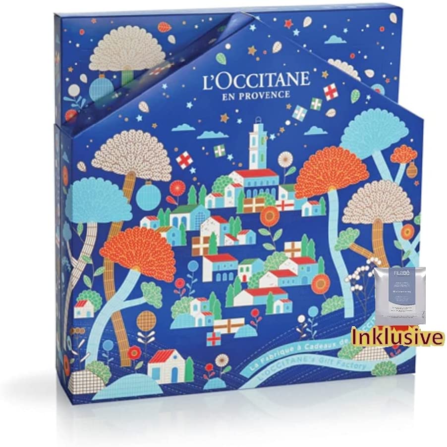 LOCCITANE Adventskalender 2021 Beauty CLASSIC - Frauen Kosmetik Advent Kalender, 24 Geschenke Wert 200 €, Pflege Weihnachtskalender Frau, Adventkalender Damen, 