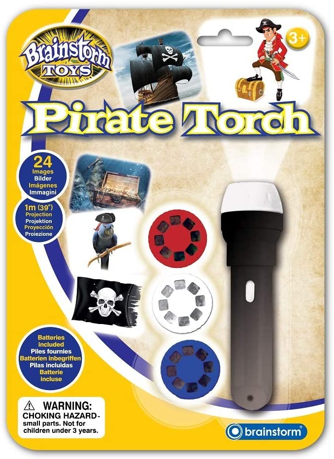 Brainstorm Toys E2058 Pirate Torch And Projector