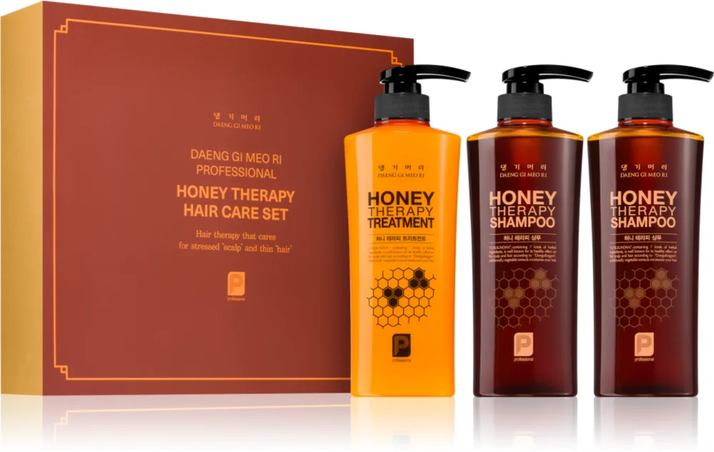 DAENG GI MEO RI Honey Therapy Professional Hair Care Set Gift Set (for nourishing and moisturizing)