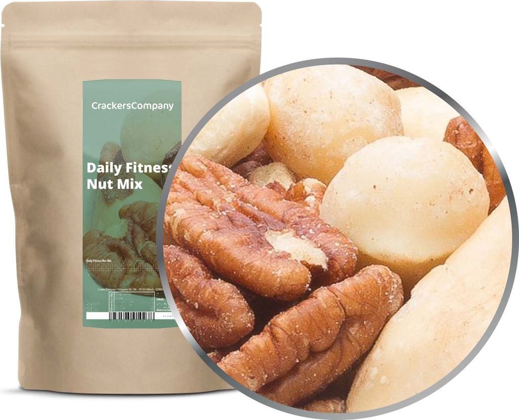 DAILY FITNESS NUT MIX ZIP bag 500g