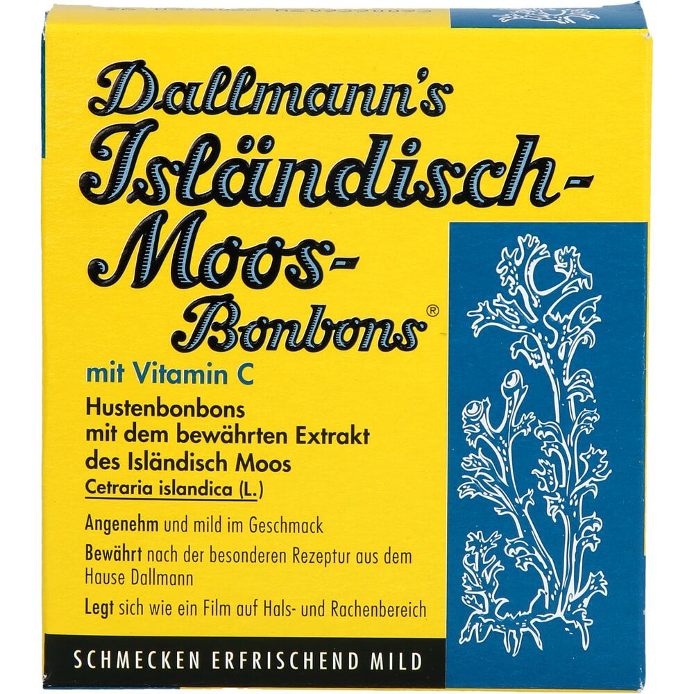 Dallmann`s Pharma Candy Dallmann's Icelandic moss candy