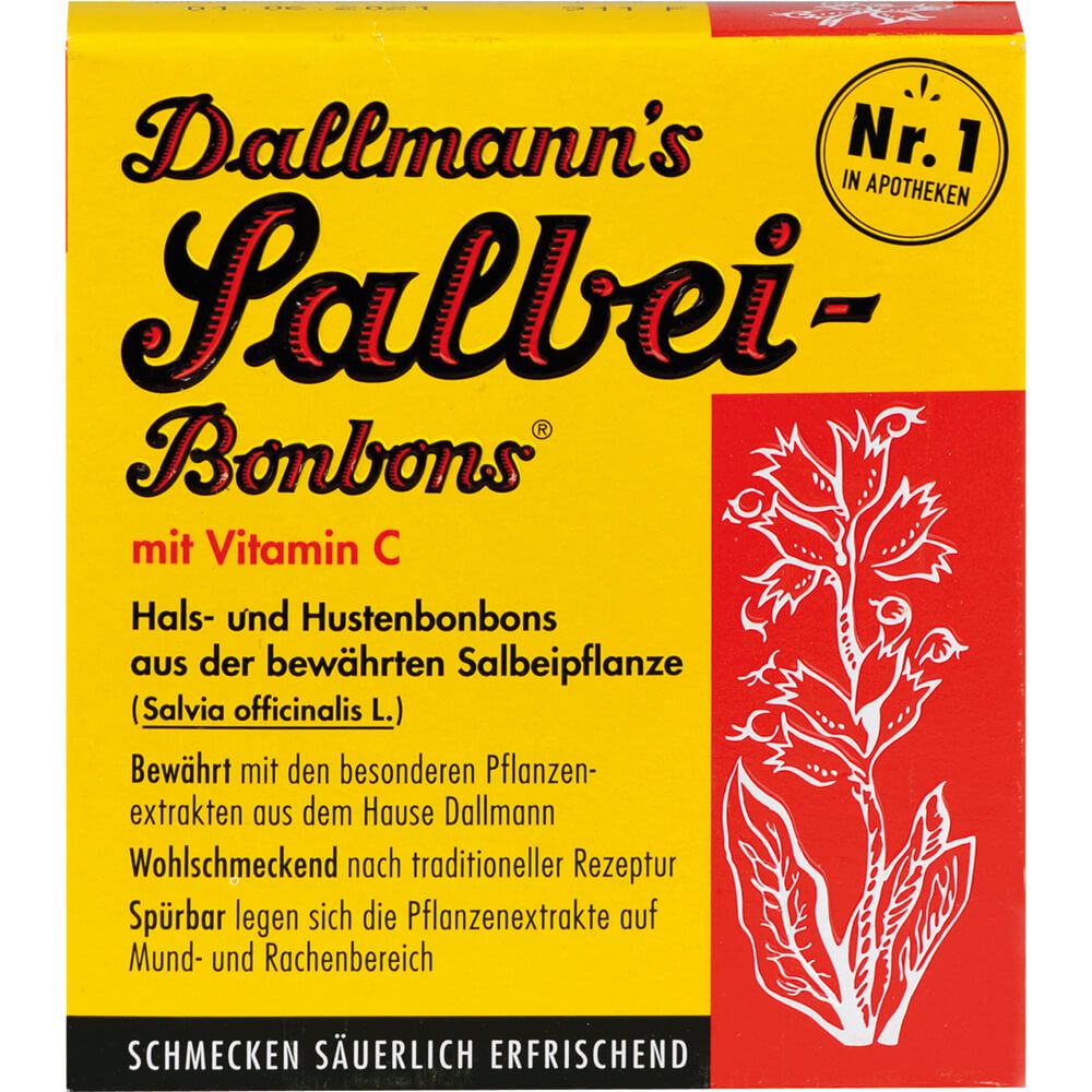 Dallmann`s Pharma Candy DALLMANN'S Sage Candies M.Vit.C.