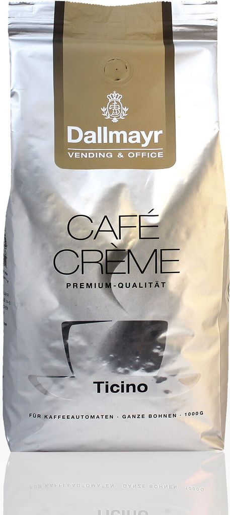 Dallmayr Cafe Creme Ticino 8 x 1kg coffee beans Vending & Office