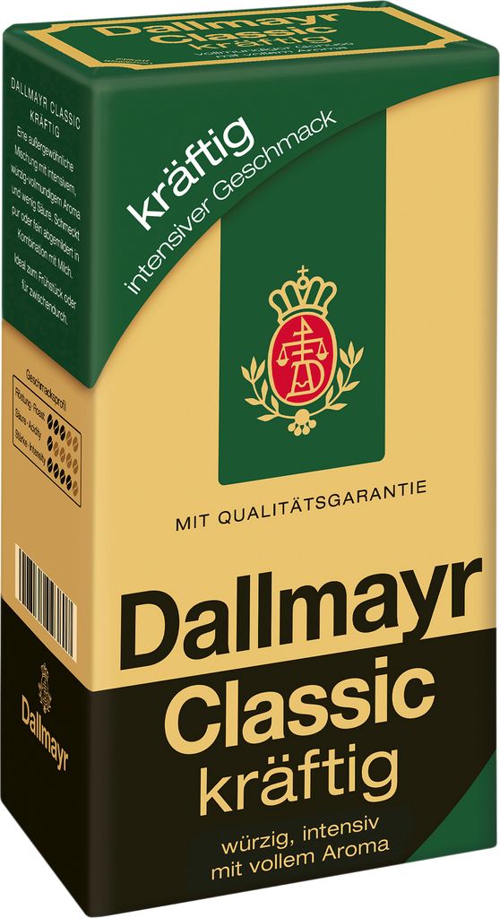 Dallmayr Classic strong coffee, ground 500.0 g