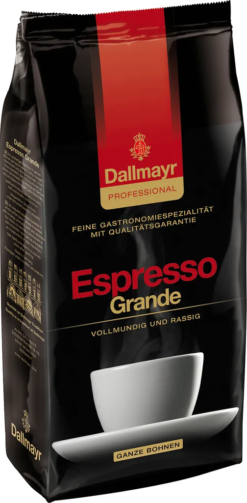 Dallmayr Espresso d'Oro whole beans, full-bodied and racy, 1000g