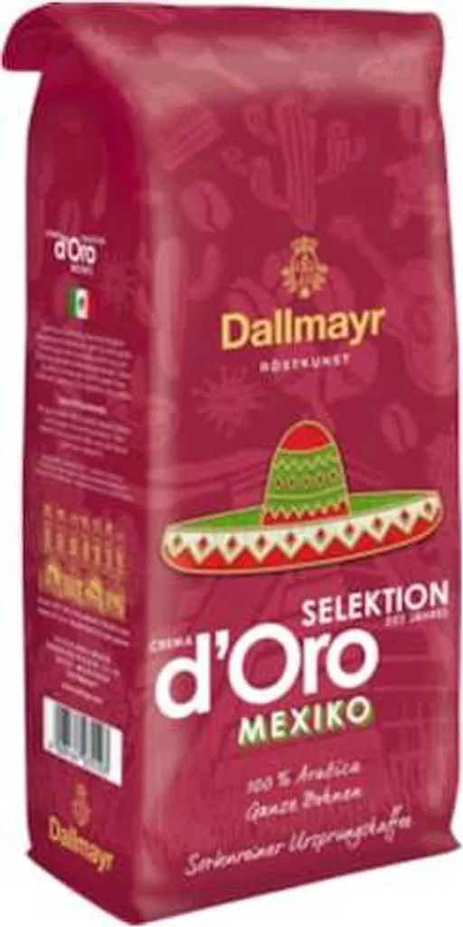 Dallmayr Coffee Crema d'Oro Selection of the Year from Mexico | whole bean | 1000g