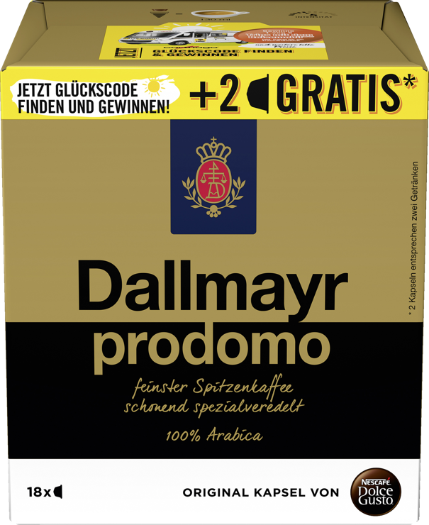 Dallmayr Prodomo 16+2 Kapseln