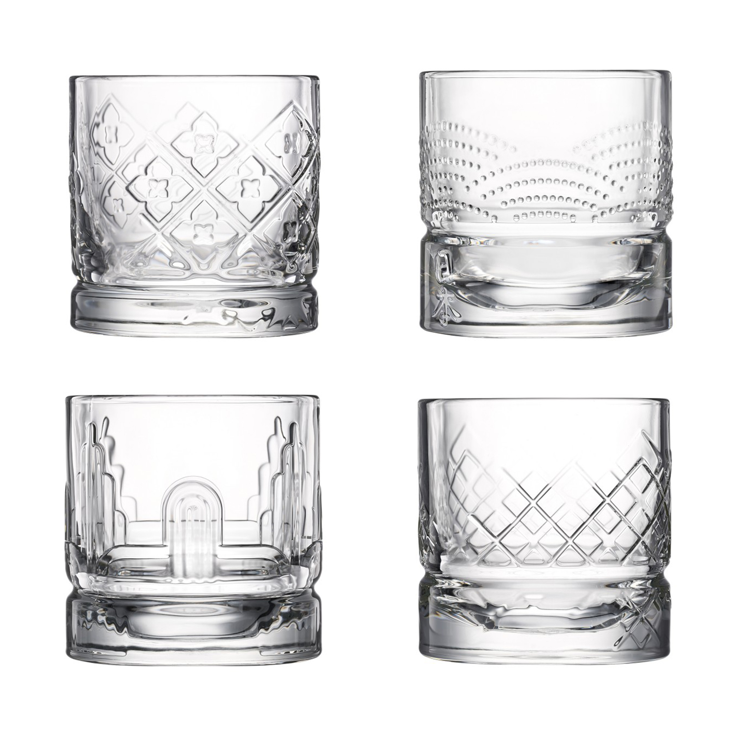 Dandy whiskey glass 4 parts