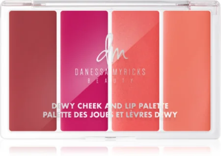 Danessa Myricks Beauty Dewy Cheek & Lip Palette Eyeshadow & contour palette for the face