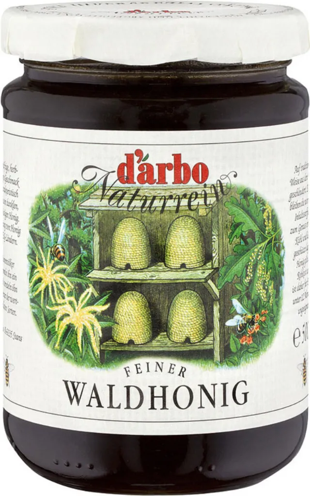 Darbo Feiner Waldhonig Naturrein kräftig herb würziger Geschmack 500g