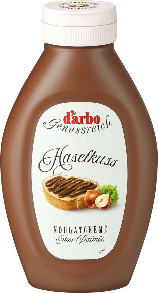 Darbo Haselkuss Nougatcreme Haselnusscreme 320g