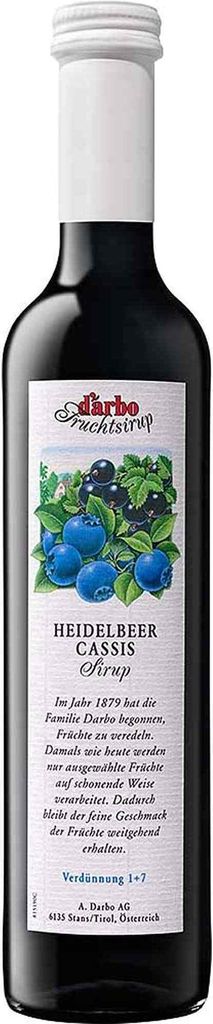 Darbo Heidelbeer Cassis Sirup 500ml