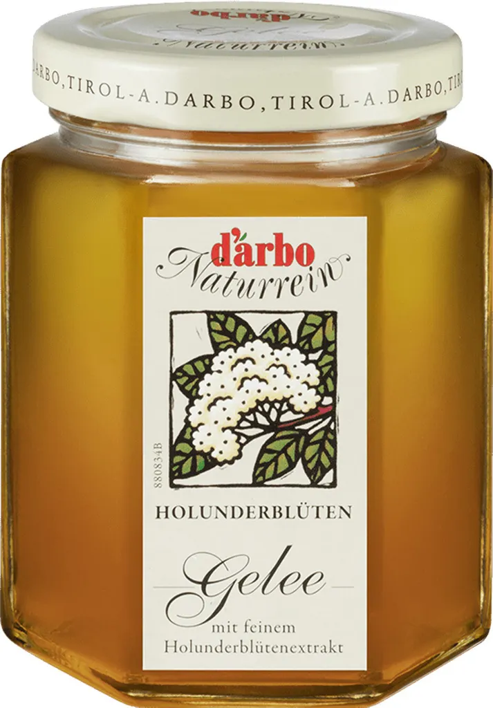 Darbo Holunderblüten Gelee