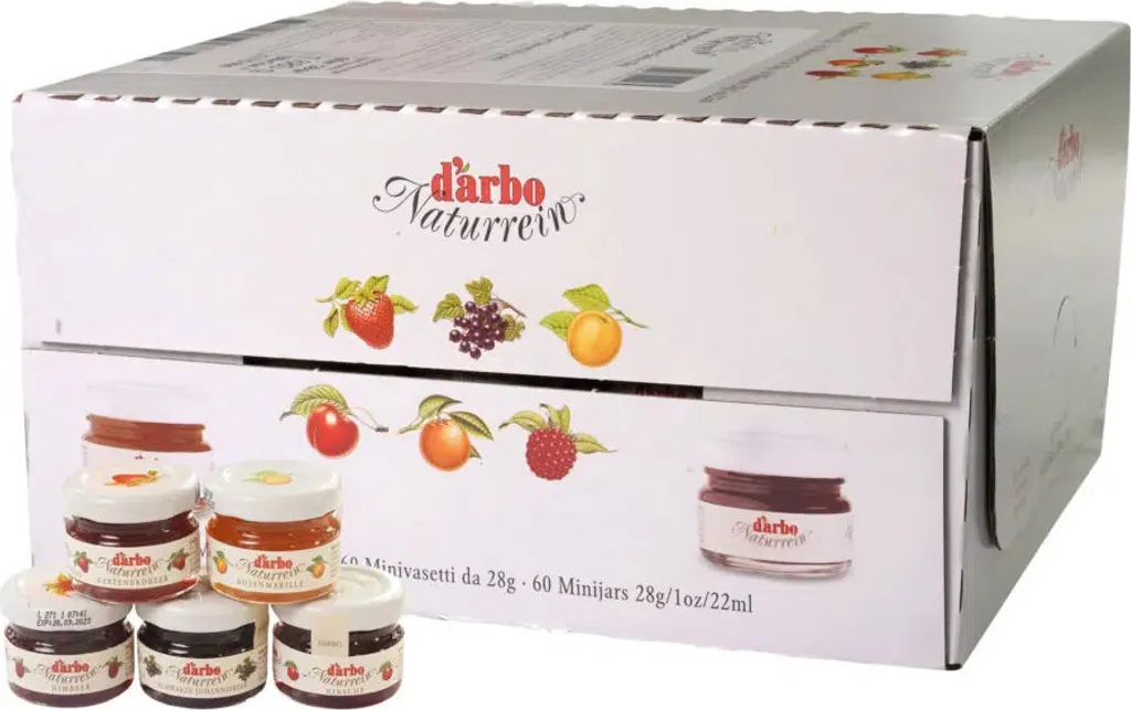 Darbo Konfitüre sortiert 60 x 28 gr. (1.680 gr.)