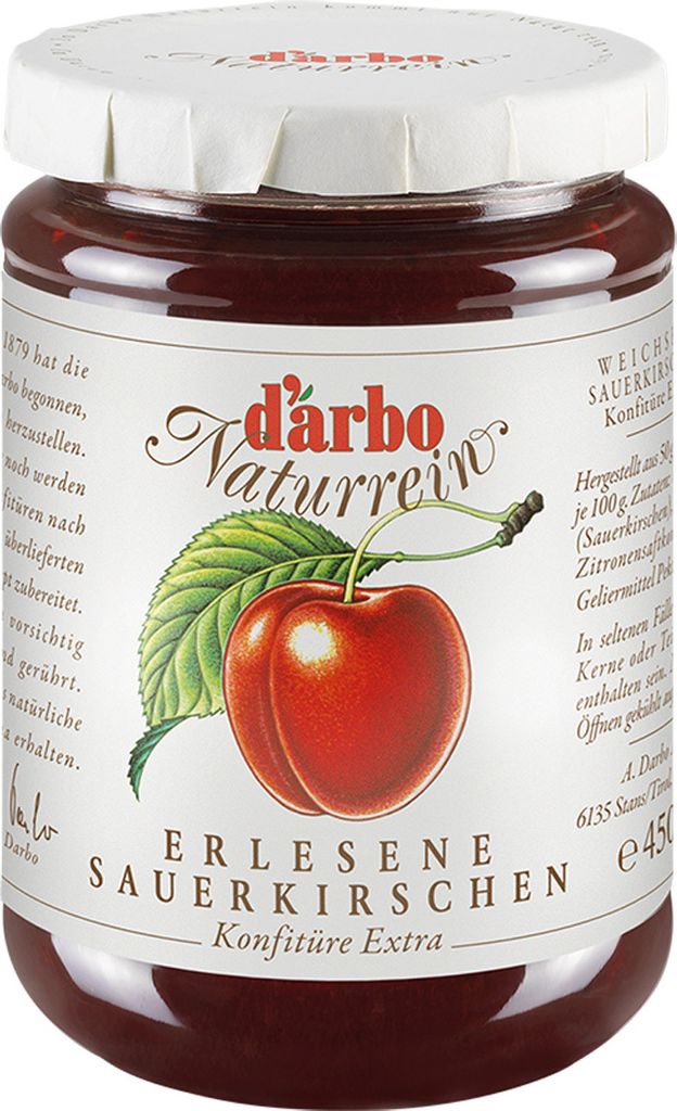 Darbo Naturrein erlesene Sauerkirsche