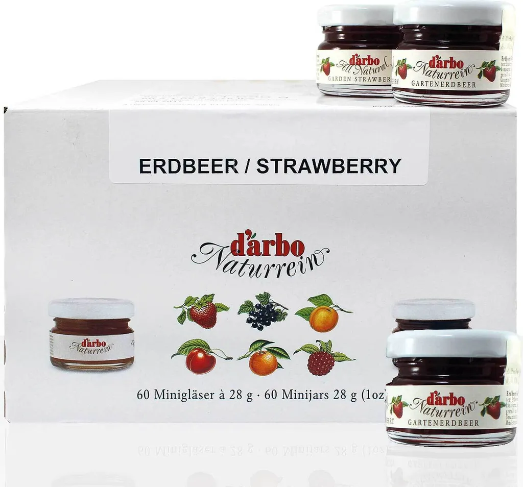 d’arbo Naturrein Konfitüre 60 St.