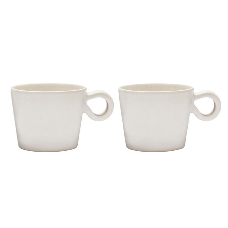 potteryjo Daria Cup With Handle 2Er Pack