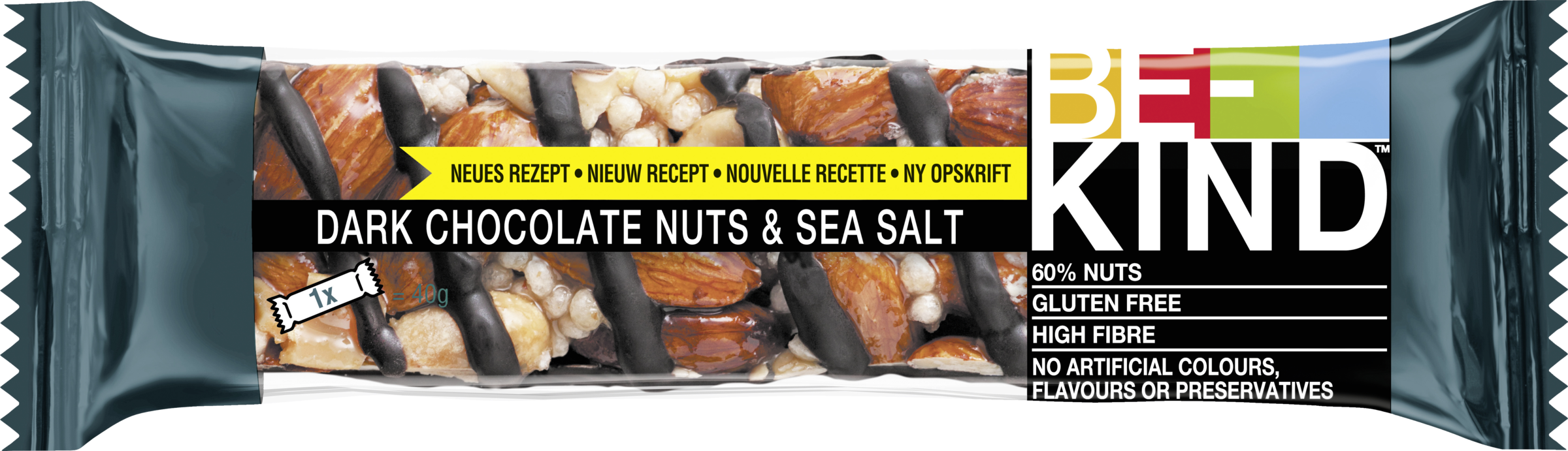 Dark Chocolate Nuts & Sea Salt Bars