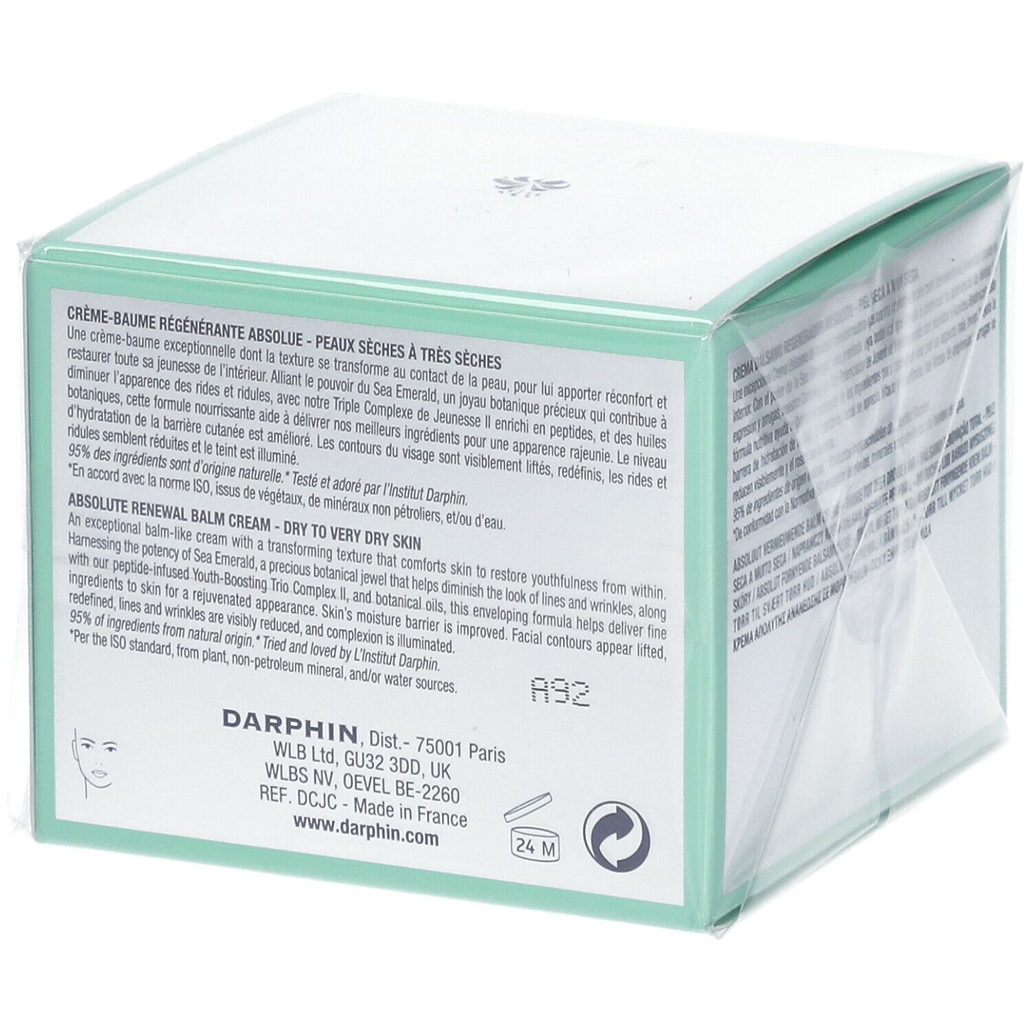 DARPHIN Stimulskin Plus Absolute Renewal Rich Cream - Anti-Age Moisturizer - Dry to Very Dry Skin 50 ml