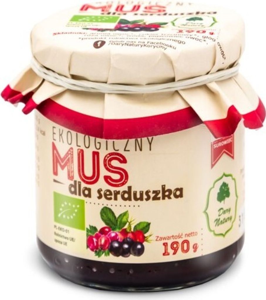 Dary Natury Öko-Mousse für Herzen 190g