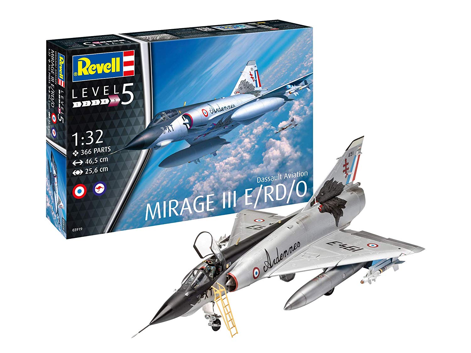 Revell Dassault Mirage Iii E Level