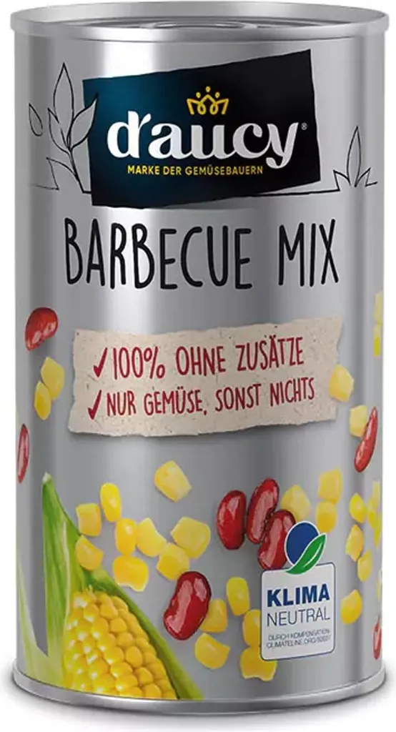 daucy Barbecue Mix 100% without added salt and sugar, climate neutral, 285g can