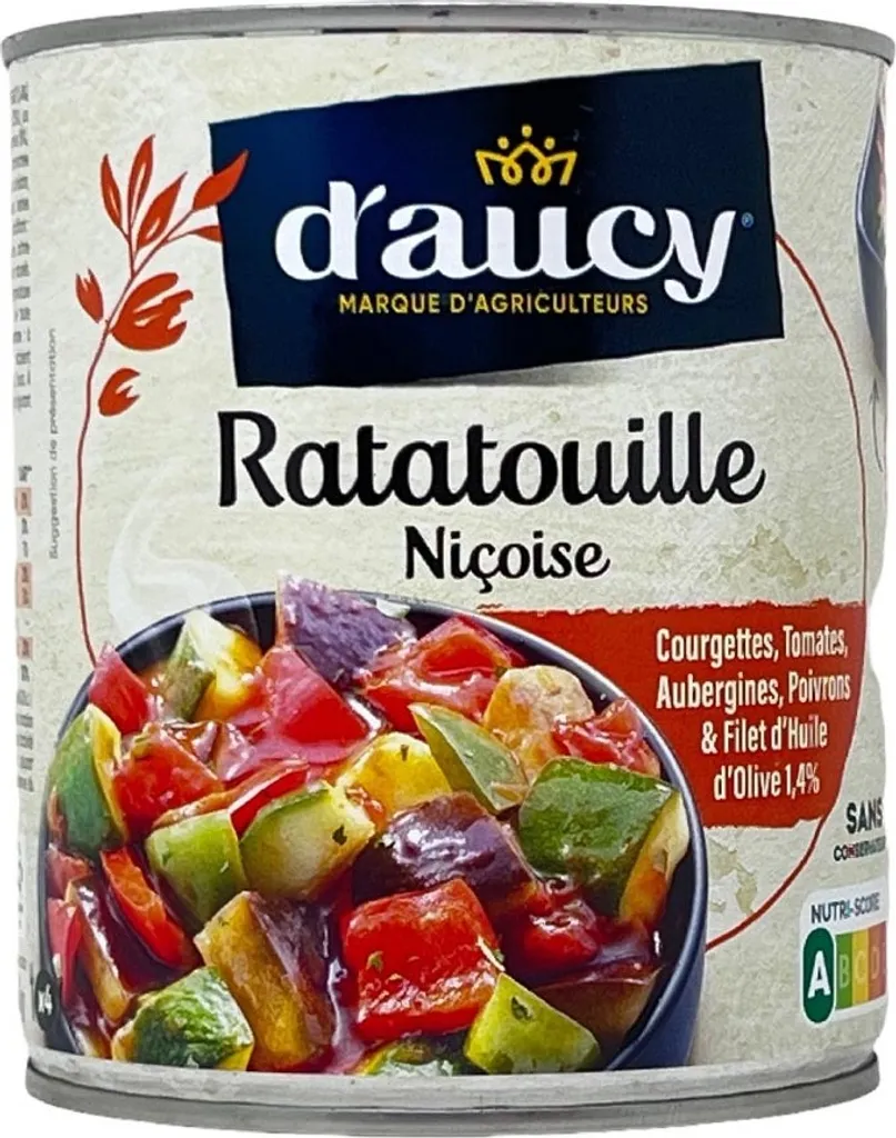daucy Ratatouille Niçoise without preservatives 750 grams