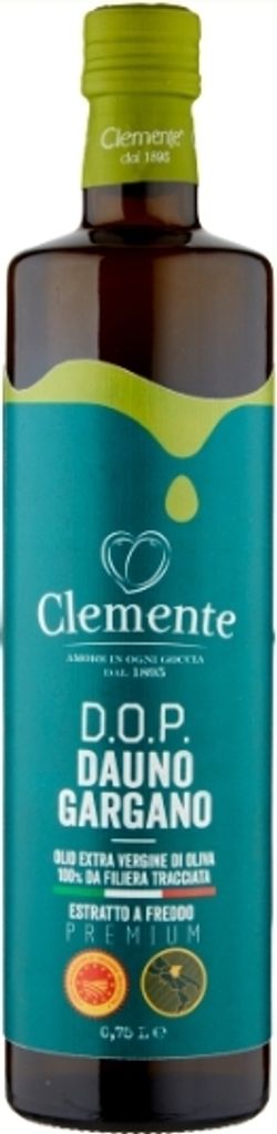 Dauno Gargano Olive Oil 100% Da Filiera Traccata 0.75l - Clemente