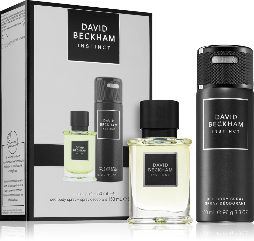 David Beckham Instinct Christmas Gift Set for Men