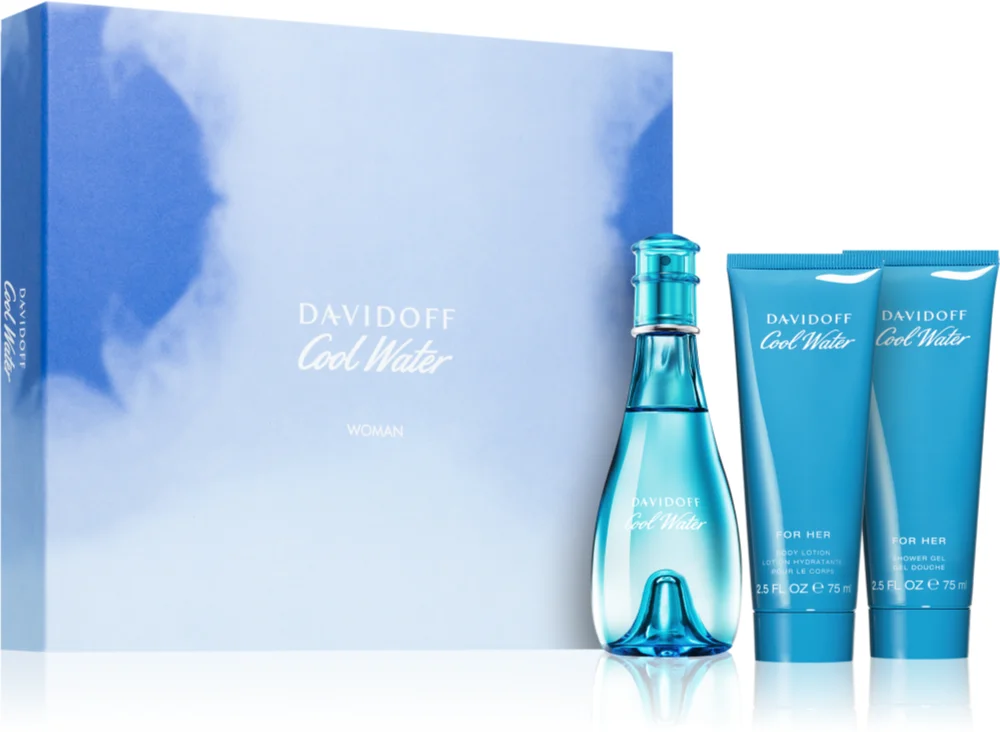 Davidoff Cool Water Woman gift set for women