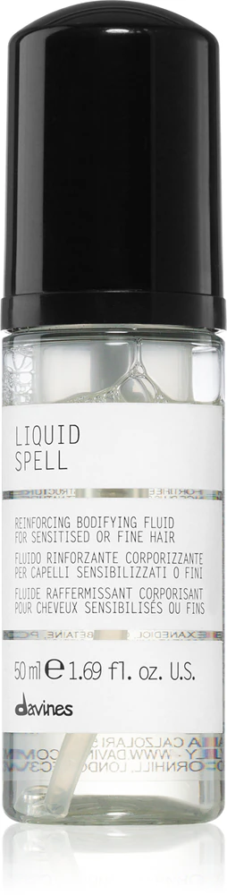 Davines Liquid Spell Reinforcing Bodifying Fluid leave-in treatment for fine hair