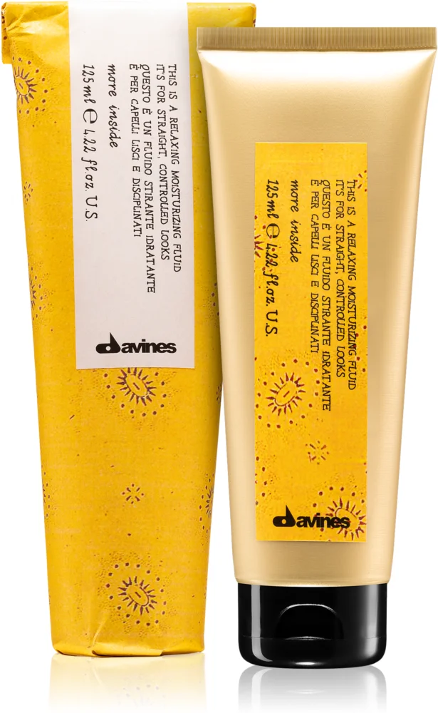 Davines More Inside Relaxing Moisturizing Fluid hydrating fluid for smoothing hair