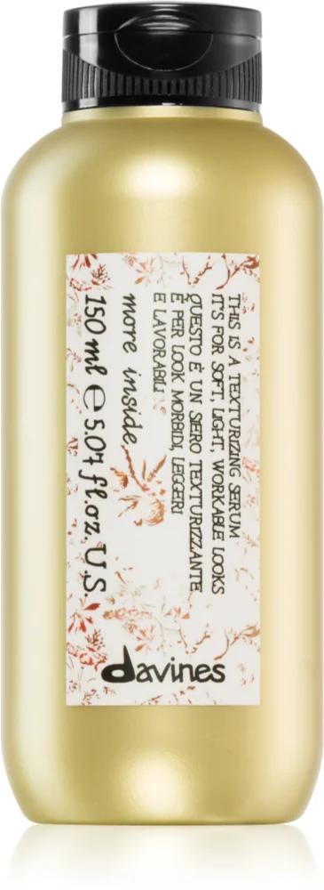Davines More Inside Texturizing Serum Hair serum for natural fixation
