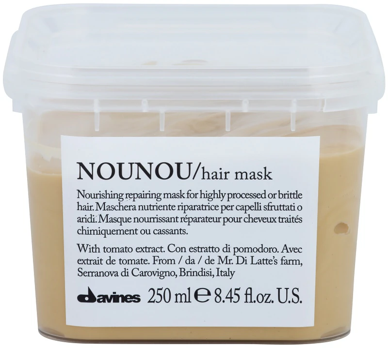 Davines NouNou nourishing mask for damaged, chemically treated hair