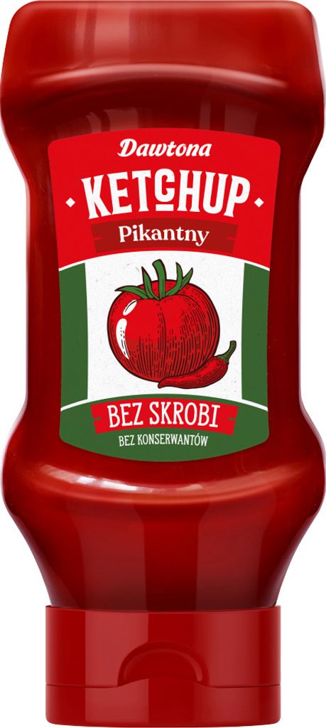Dawtona Ketchup Pikantny 450 G