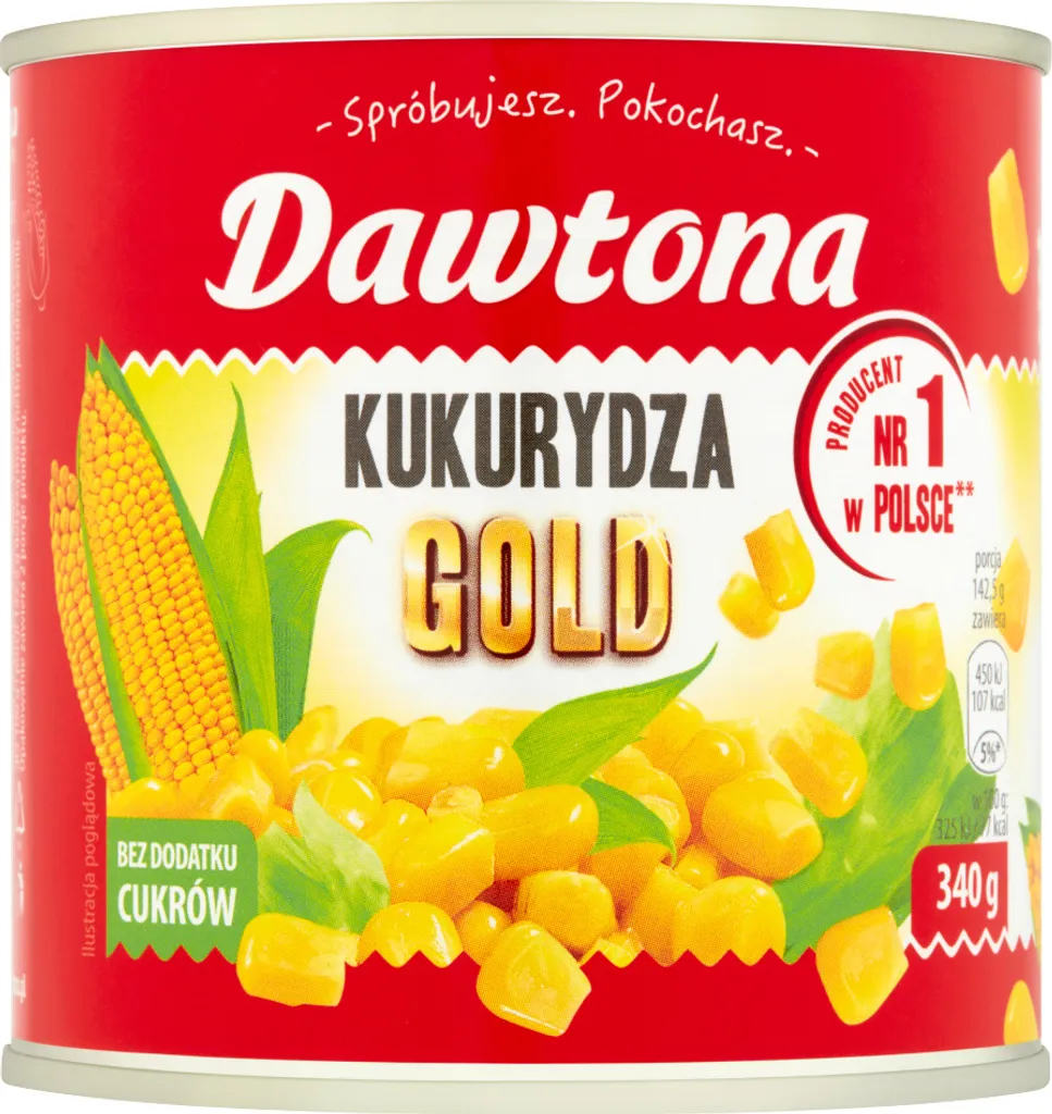 Dawtona Corn Gold 340 G