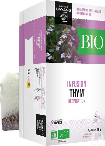 Dayang Infusion Thyme Organic 20 sachets