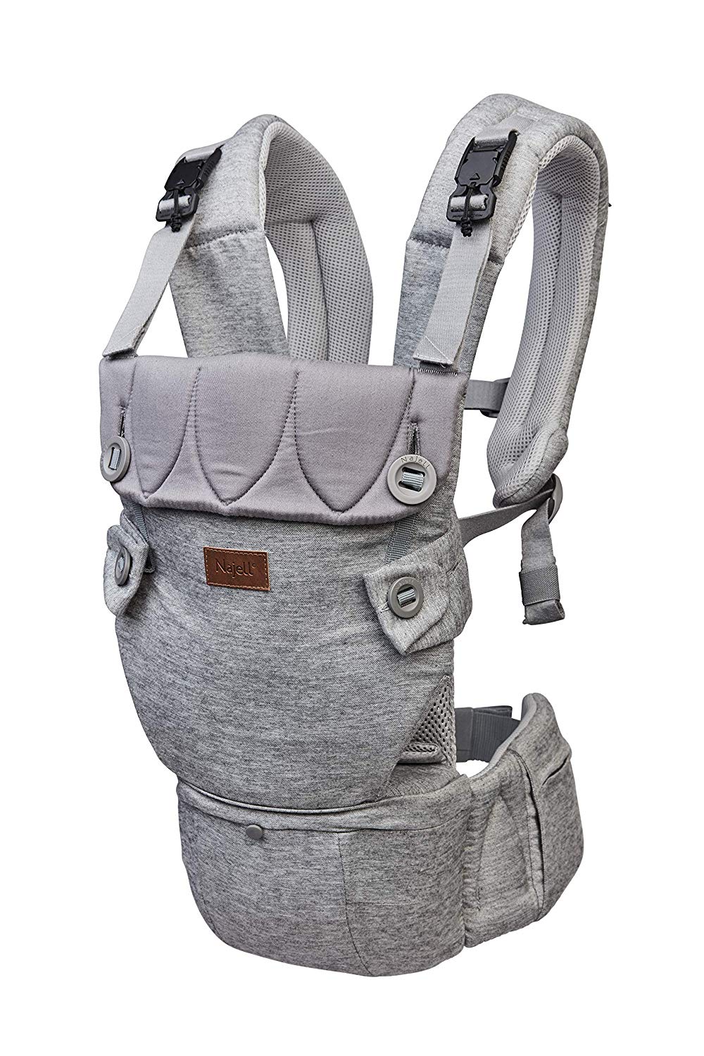 Béaba Physio Baby Carrier 4 Positions Grey
