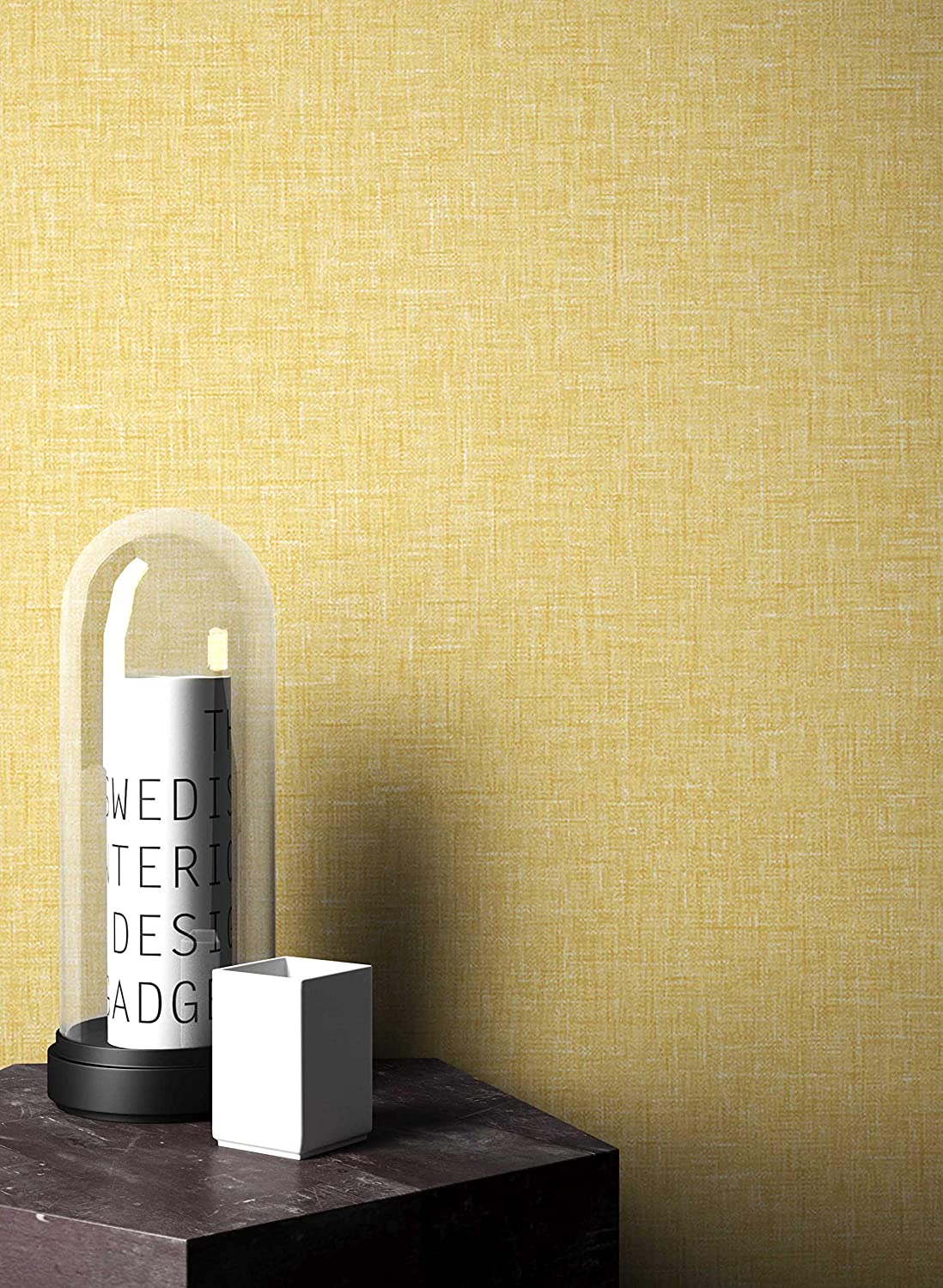 Newroom Design Newroom Wallpaper Graphic Yellow Lines Retro Paper Wallpaper Geometric Art Deco Including Wallpaper Guide Graphic