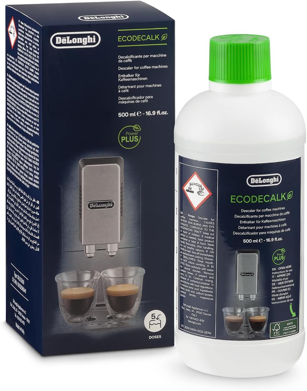 De\'Longhi EcoDecalk Entkalker DLSC500, 500ml