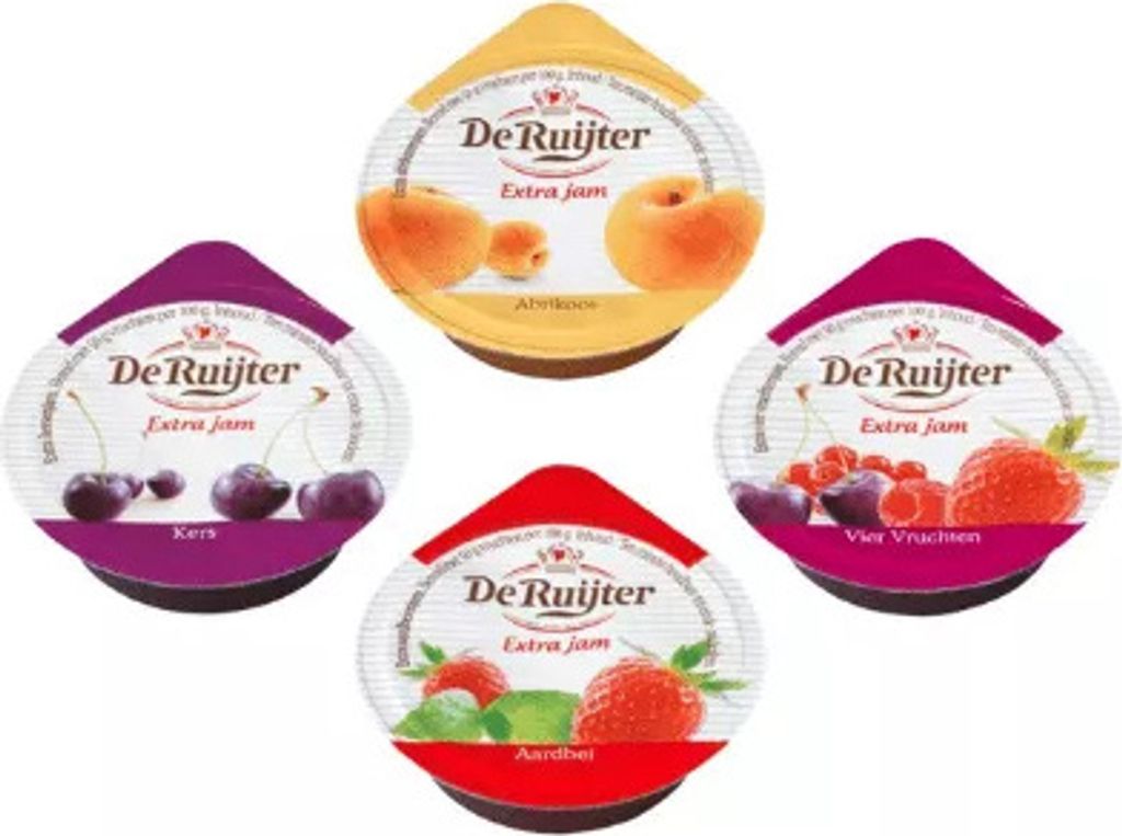 De Ruijter - Konfitüre - Sortiment - 50% - 200 x 15 Gramm