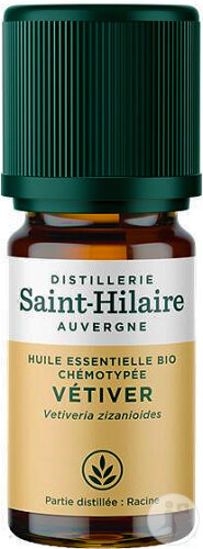 De Saint Hilaire Essential Oil Vetiver Organic 10ml