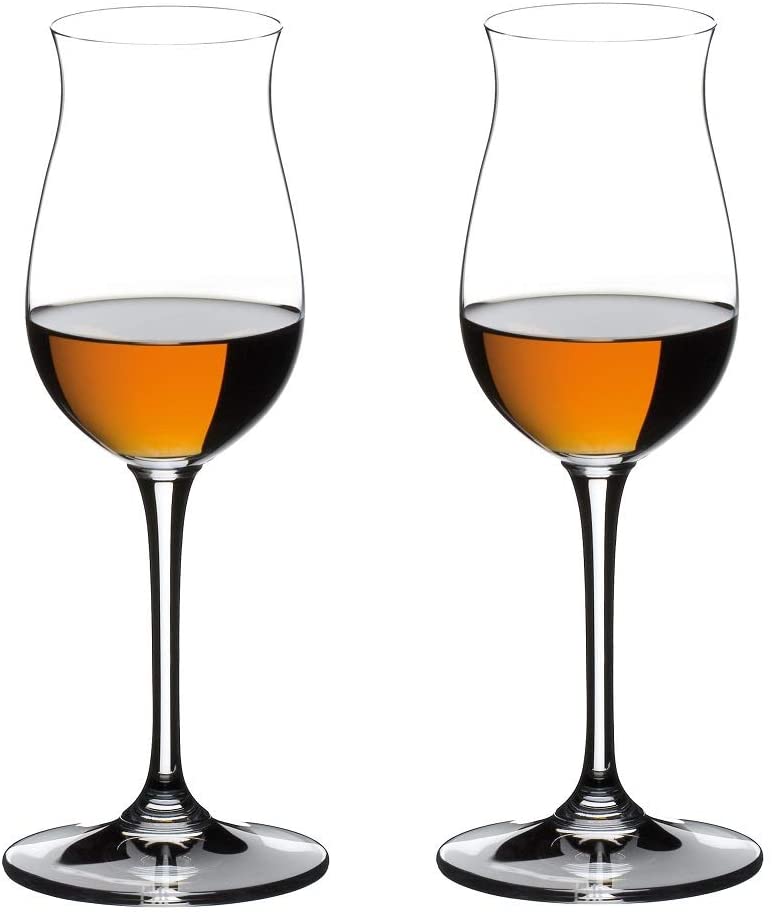 RIEDEL 6416/18 Vinum Brandy, 2-Piece Brandy Glass Set, Crystal Glass