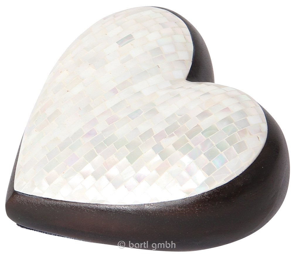 Decoration Heart Exclusive White 193
