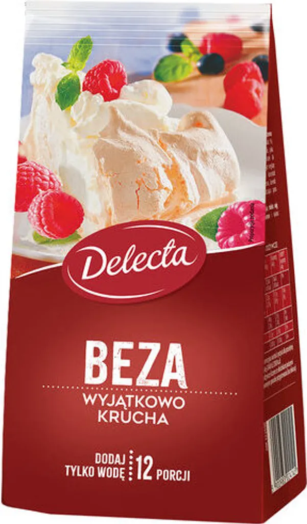 Delecta Beza Preparation 260 g - High-quality baking mix for classic meringue cakes
