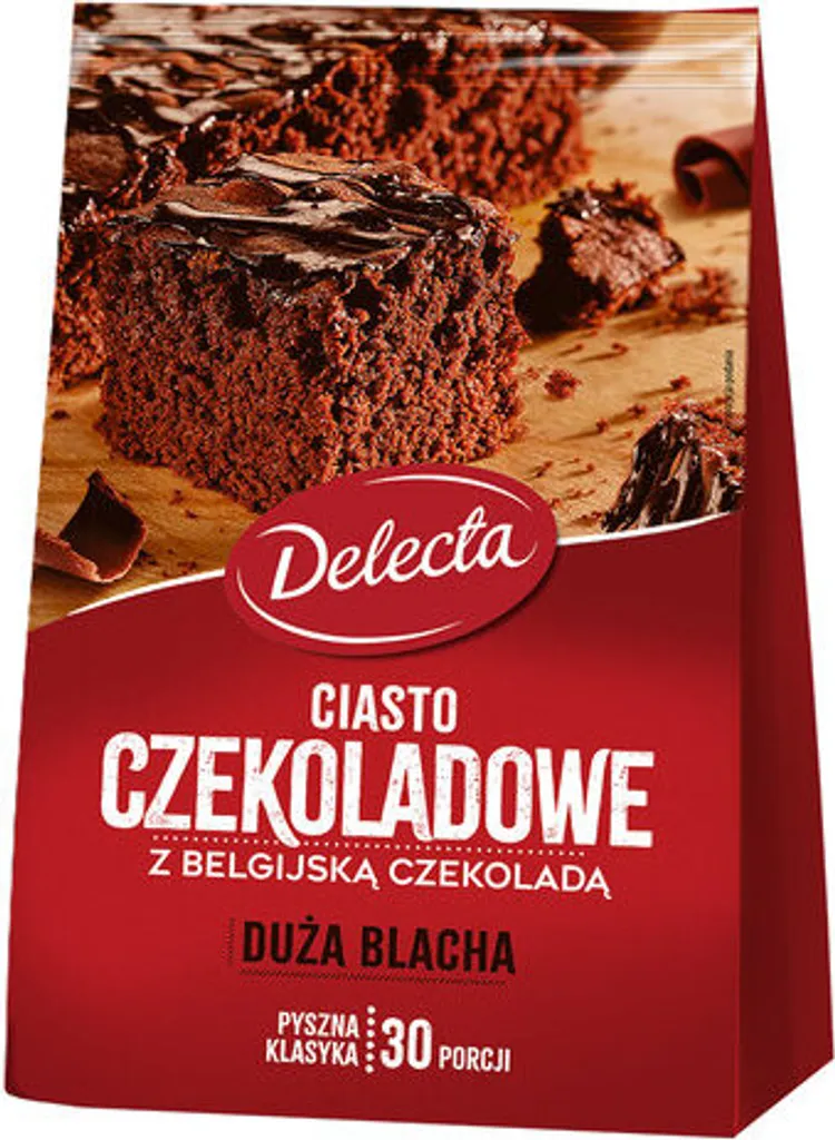 Delecta Large Tray Chocolate Cake Mix 670g - Simple enjoyment at home