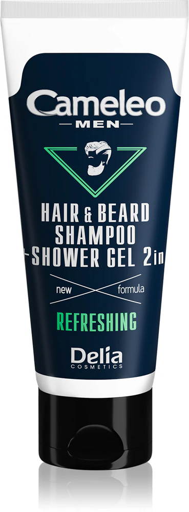 Delia Cosmetics Cameleo Men shampoo and shower gel for hair, beard and body