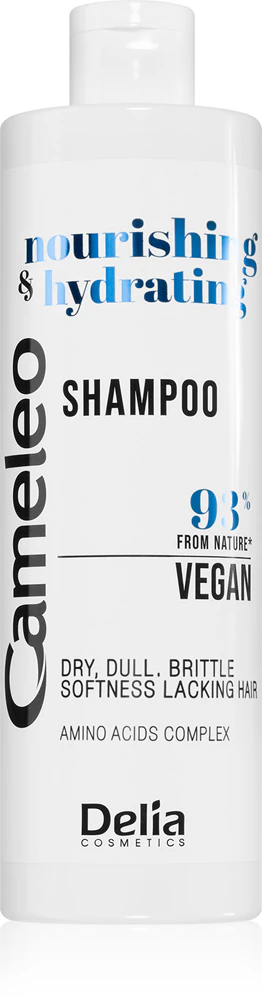 Delia Cosmetics Hydrating & Nourishing Shampoo with nourishing effect for dry and damaged hair